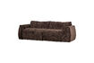 Miniature Canapé 2 places Chenille 3D Brun foncé BAGGY 1