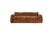 Miniature Canapé 2 places chenille 3D brun moyen BAGGY 2