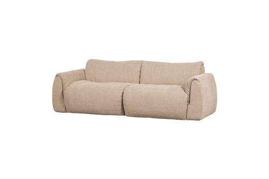 Voir la fiche produit canapé 2 places chenille tissée sable Baggy Canapé 2 places chenille tissée sable Baggy