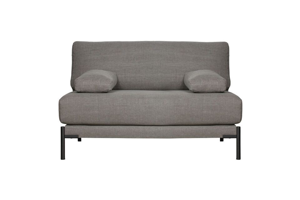Canapé 2 places en tissu gris Sleeve Vtwonen