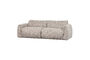 Miniature Canapé 2 places en tissu tissé Naturel Mélange BAGGY Détouré
