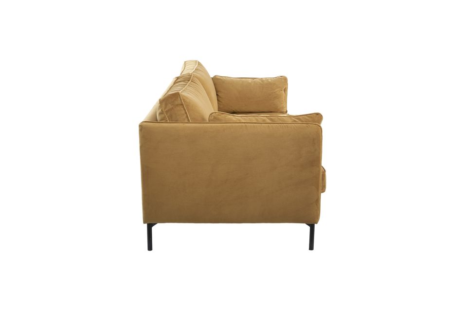 Ce canapé deux places est conçu pour un bien-être optimal et vous offre un accueil moelleux et