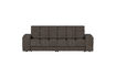 Miniature Canapé 2 places tissu vintage gris chaud Second Date 2