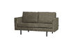 Miniature Canapé 2 places velours structuré frost Rodeo 1