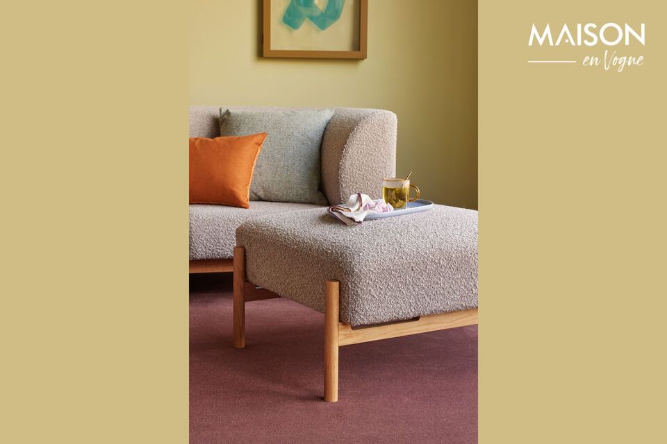 Le canapé 3 places Moment incarne le parfait équilibre entre confort et style