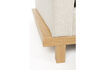 Miniature Canapé 3 places en tissu beige et chêne Blossom 8