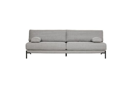Canapé 3 places en tissu gris clair Sleeve