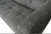 Miniature Canapé 3 places en tissu gris foncé Skin 8
