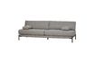 Miniature Canapé 3 places en tissu gris Sleeve 7