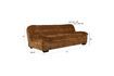 Miniature Canapé 3 places en velours marron Douglas 10