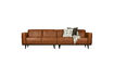 Miniature Canapé 4 places 280 cm éco-cuir Cognac STATEMENT 3
