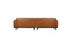 Miniature Canapé 4 places 280 cm éco-cuir Cognac STATEMENT 4