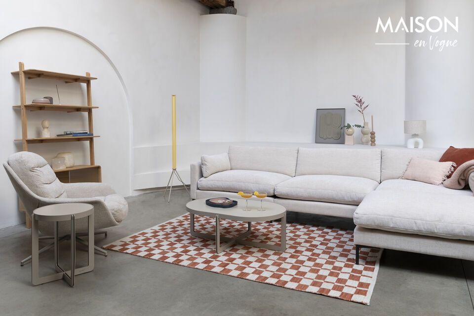 Douceur intemporelle pour un espace convivial.