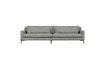Miniature Canapé 4 places en tissu gris clair Hang 1