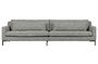 Miniature Canapé 4 places en tissu gris clair Hang Détouré