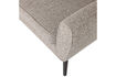 Miniature Canapé 4 places XL 230 cm Tissu Tissé Marron Chiné Rocco 4