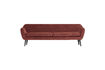 Miniature Canapé 4 places XL 230 cm Velours Rouge Bordeaux Rocco 2