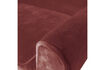 Miniature Canapé 4 places XL 230 cm Velours Rouge Bordeaux Rocco 4