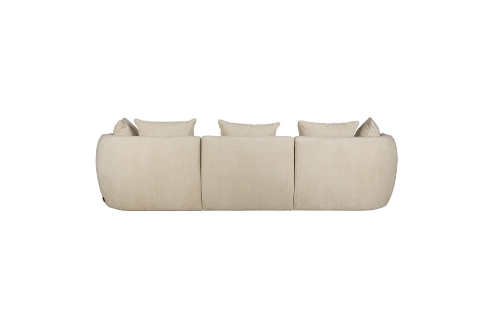 Accompagnez-le du pouf assorti pour reposer vos pieds et complétez l\'ensemble avec le fauteuil