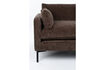 Miniature Canapé 4,5 places en tissu marron foncé Summer 6