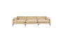 Miniature Canapé 4,5 places en tissu sable Summer Détouré