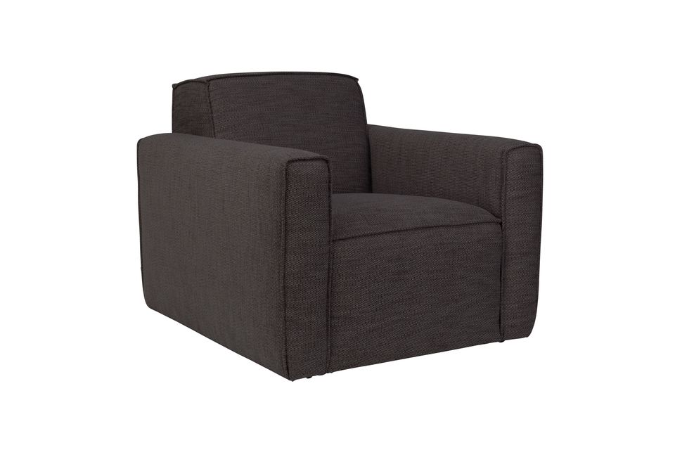 Canapé Bor 1 Place Anthracite Zuiver