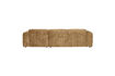 Miniature Canapé chaise longue droite chenille jaune miel CLOUD 4