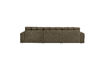 Miniature Canapé chaise longue droite velours Bonsai SECOND DATE 4