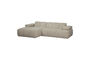 Miniature Canapé chaise longue gauche bouclé beige mélangé Mojo Détouré