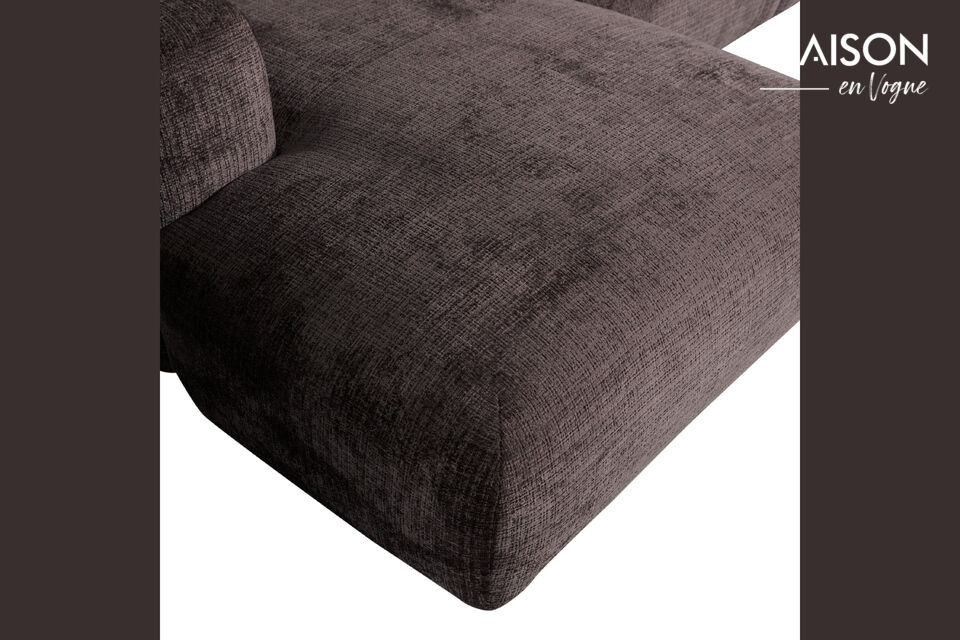 Ce tissu doux est compos&eacute; &agrave; 100 % de polyester