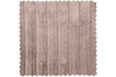 Miniature Canapé chaise longue gauche tissu côtelé sable Novi 6