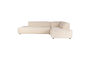 Miniature Canapé d'angle 3 places droit en tissu beige Fat Freddy Rib Détouré