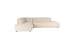 Miniature Canapé d'angle 3 places gauche en tissu beige Fat Freddy Rib 1