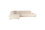 Miniature Canapé d'angle 3 places gauche en tissu beige Fat Freddy Rib Détouré