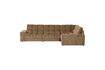 Miniature Canapé d'angle à droite 316x212 cm tissu sable Second Date 2