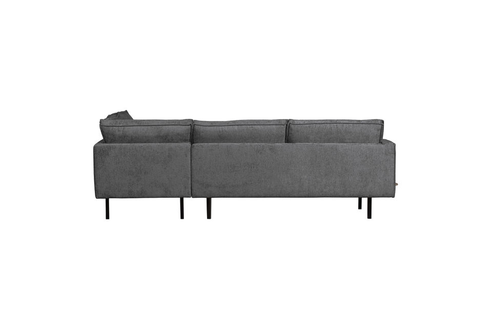 Design contemporain et chic Fait partie de la celebre serie Rodeo Rembourre en velours grossier