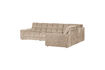 Miniature Canapé d'angle à droite tissu vintage nougat Second Date 3
