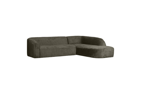 Canapé d'angle droit 274 cm velours Frost Sloping