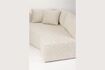 Miniature Canapé d'angle droit 5 places en Polyester Beige Prosper 8