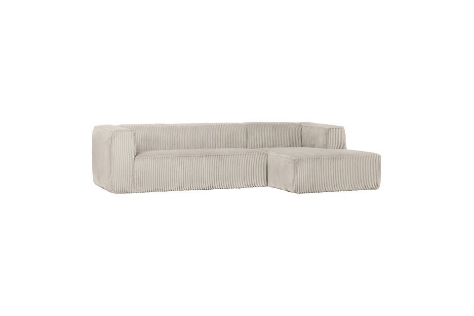 Ce luxueux canapé d\'angle droit offre un confort exceptionnel pour une relaxation profonde