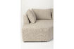 Miniature Canapé d'angle droit en polyester beige Prosper 5