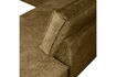 Miniature Canapé d'angle droit velours texturé laiton Rodeo 5