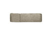 Miniature Canapé d'angle droite 274x225 cm velours texturé Wheatfield Sloping 3