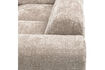 Miniature Canapé d'angle droite chenille naturel CLOUD 6