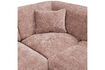 Miniature Canapé d'angle droite Chenille Taupe CLOUD 7