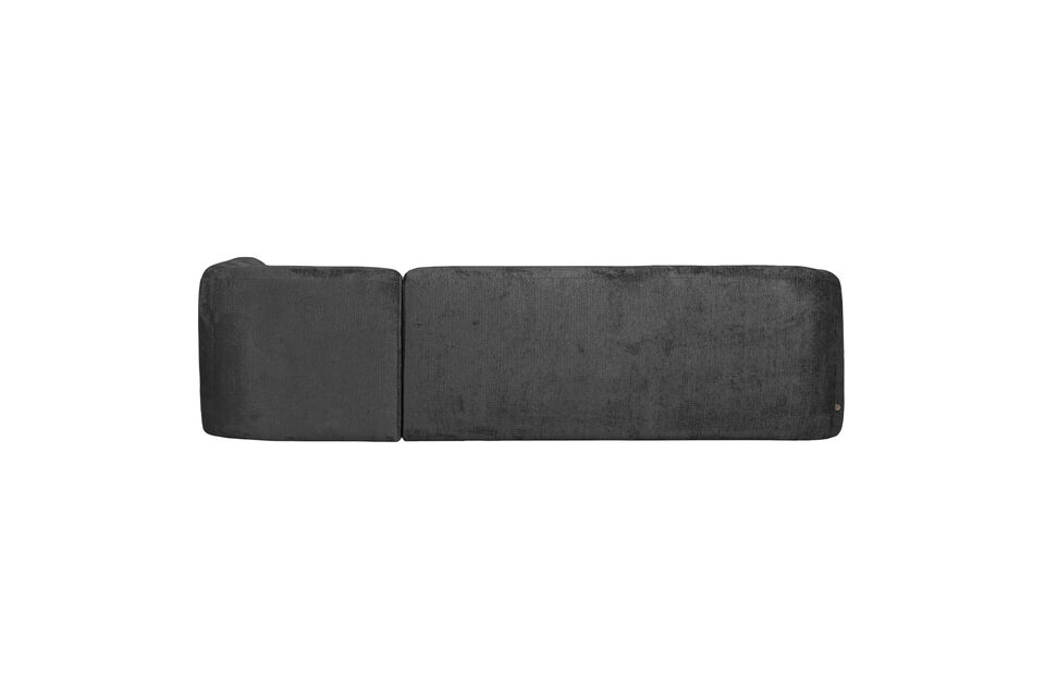 Forme arrondie agréable Très grand confort d\'assise Rembourré en tissu jacquard texturé (100 %