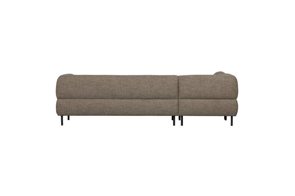 Canapé d\'angle aux dimensions généreuses qui attire l\'attention Tapissé d\'un tissu