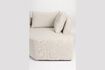 Miniature Canapé d'angle gauche 5 places en tissu beige Prosper 11