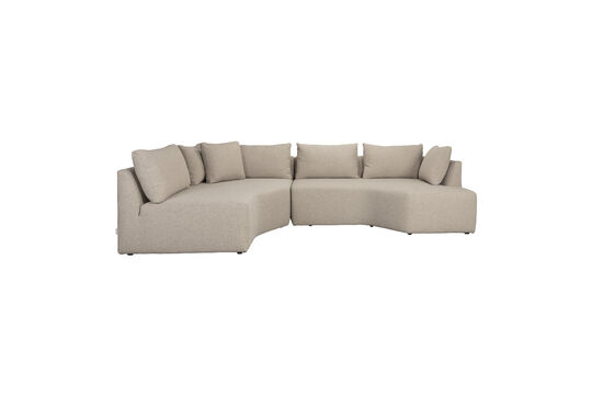 Voir la fiche produit canapé d'angle gauche en polyester beige Prosper Canapé d'angle gauche en polyester beige Prosper