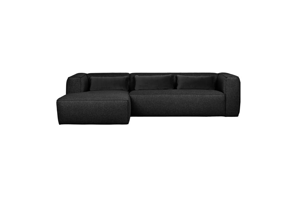 Le canapé d\'angle gauche Bean 5 places combine à merveille un design luxueux et un grand confort
